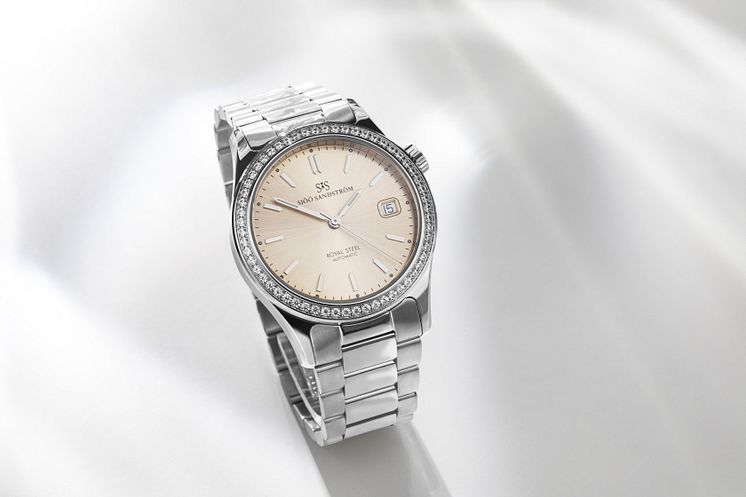 Royal Steel Classic 36mm Diamant Bezel 