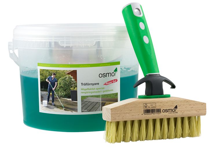 Osmo Power-Gel 6609 2,5L med rotborste