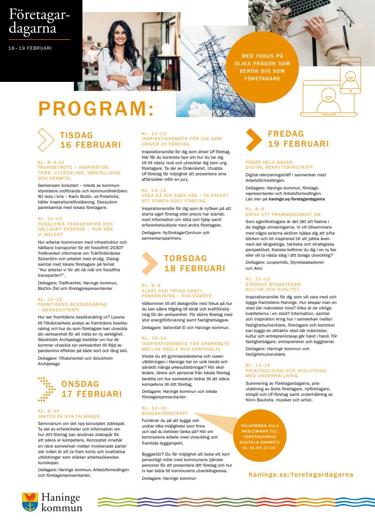Företagardagarna 2021 - Hela programmet