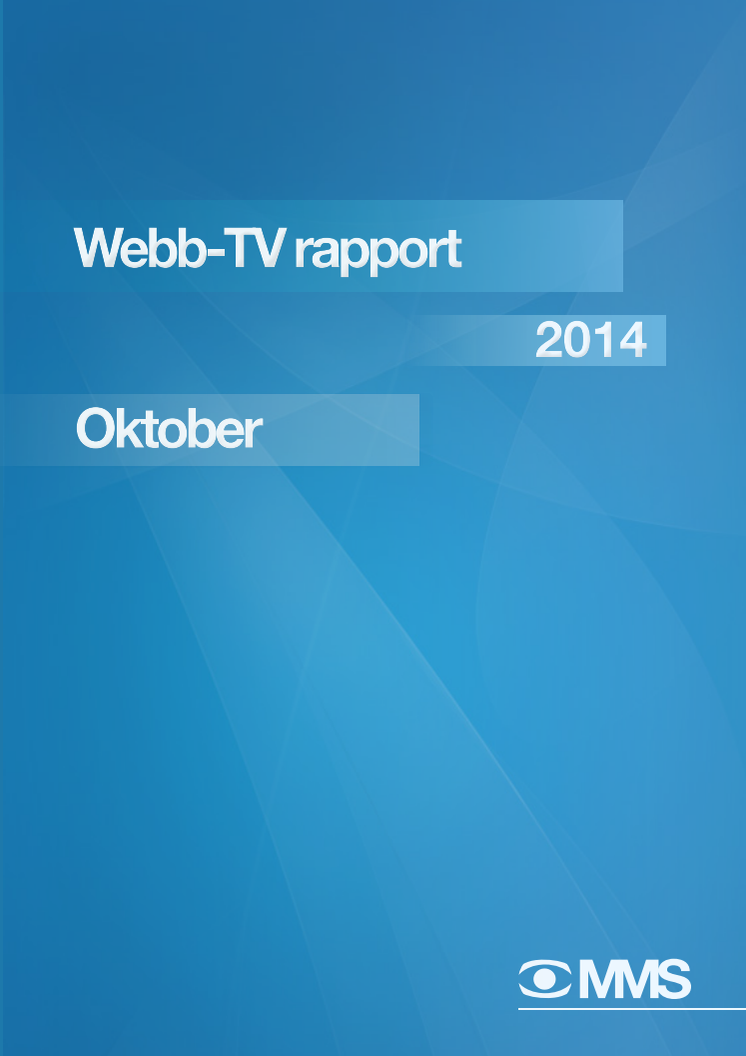 MMS Webb TV-rapport oktober 2014