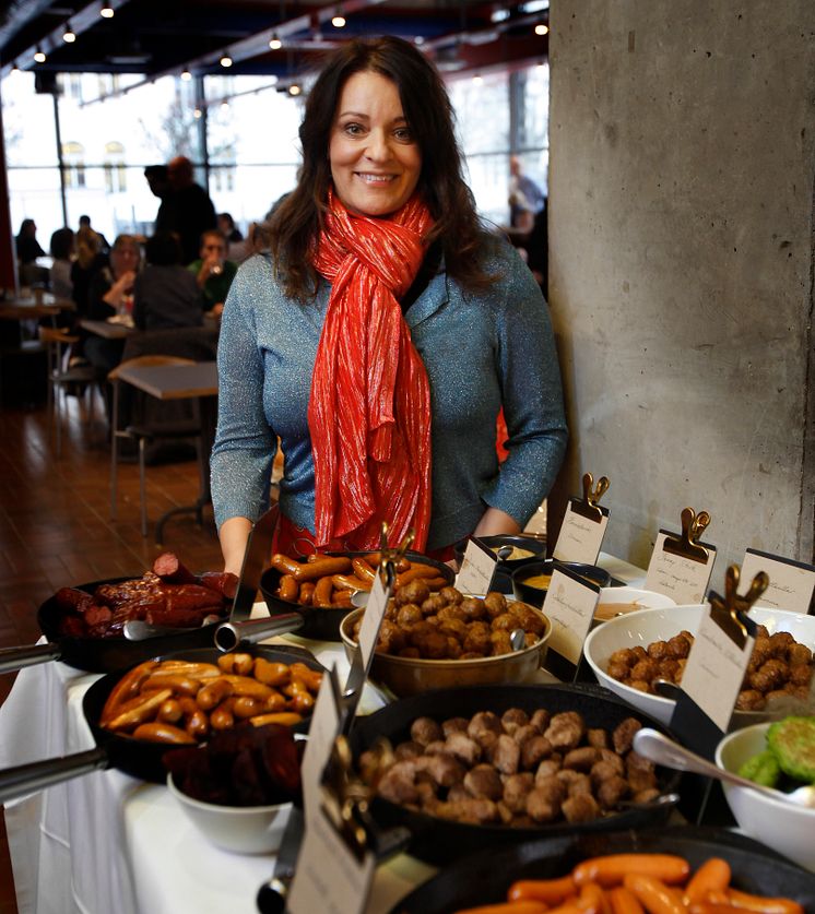 Marie Söderqvist på Årets Julbord 2014