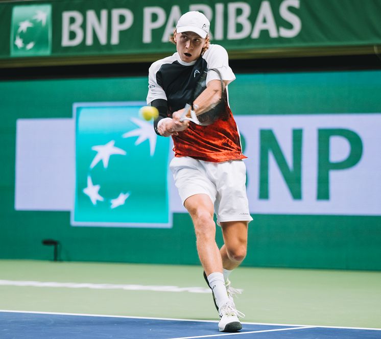 Emil Ruusuvuori at the BNP Paribas Nordic Open 2023