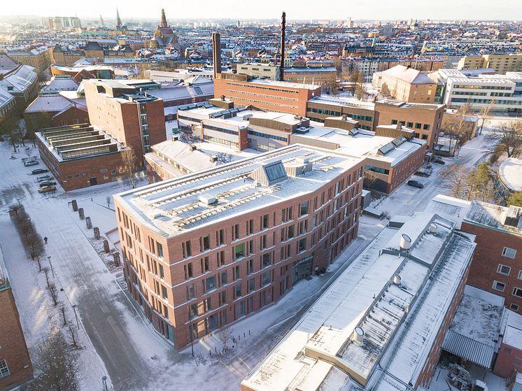 Hållbarhetshuset på KTH. Foto: Peder Lindbom, AIX Arkitekter. 