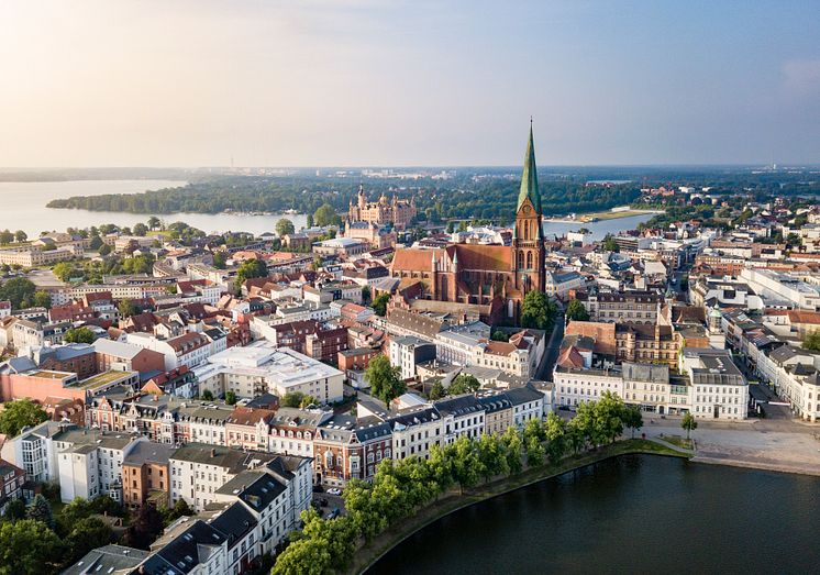 Panorama over Schwerin