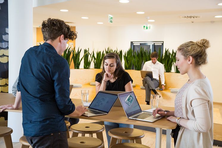 Arbeitsort Büro: Zusammenarbeit