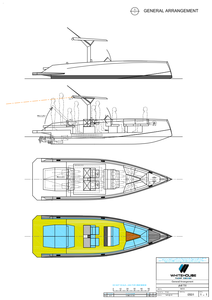 Pixii SP 750 - General arrangement