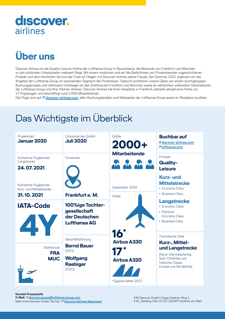 Discover Airlines_ Company Factsheet