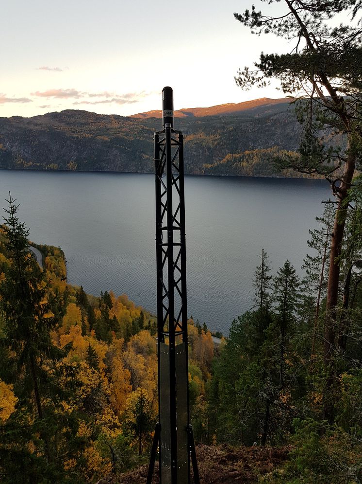 Geofonbasert system i Telemark