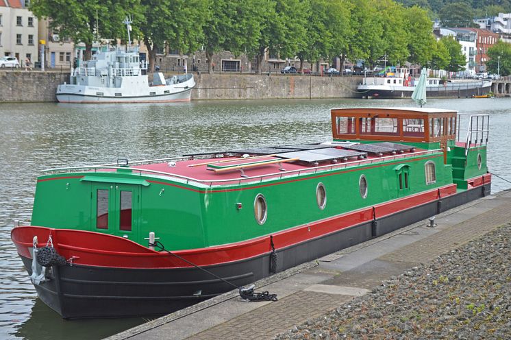 Hi-res image - Fischer Panda UK - Fischer Panda UK previously supplied an electric drive system for another Elton Moss boat - the eco-friendly boat Tulak