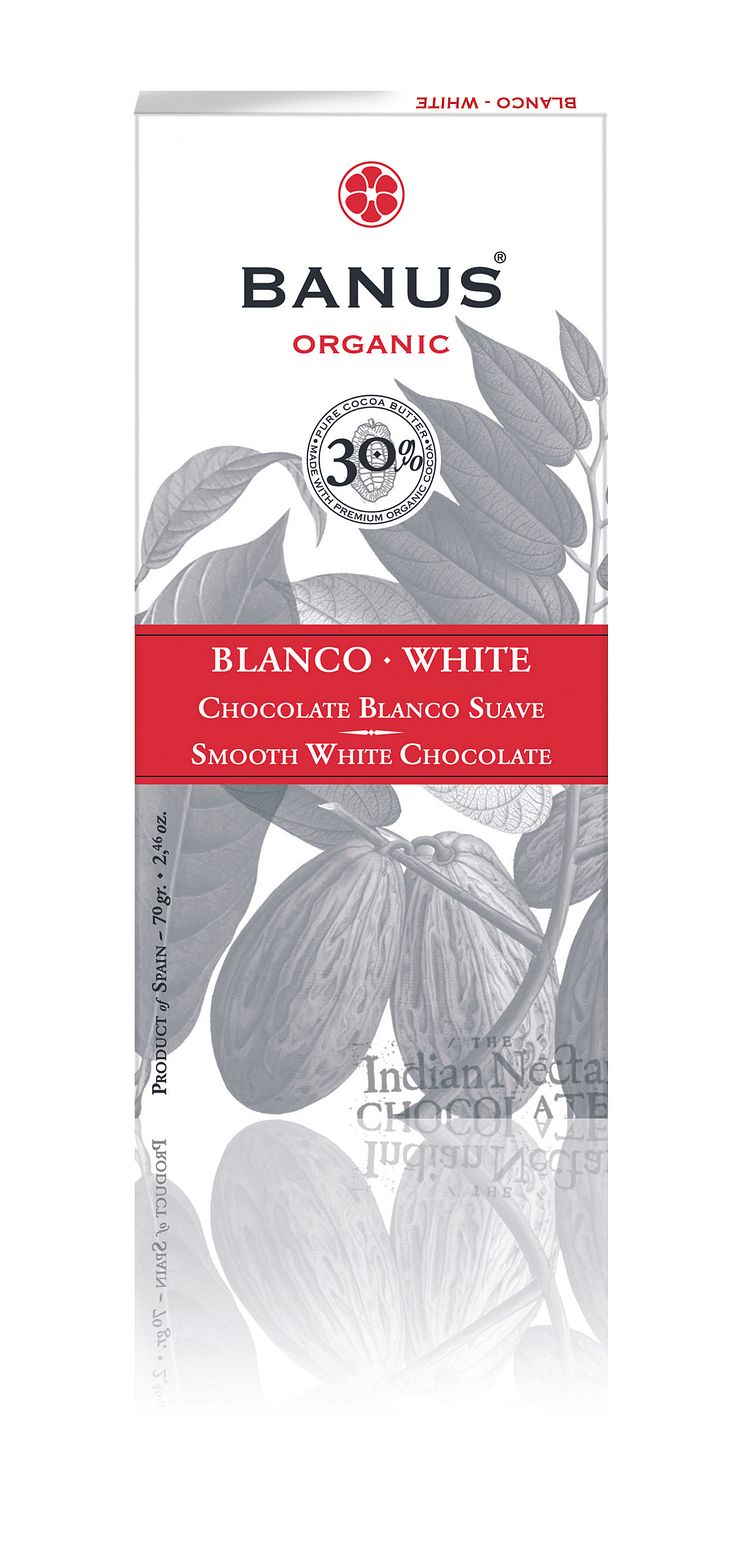 White - vit choklad med 30% kakaosmör
