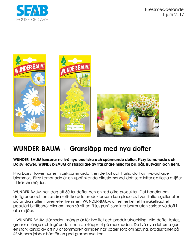 WUNDER-BAUM  -  Gransläpp med nya dofter