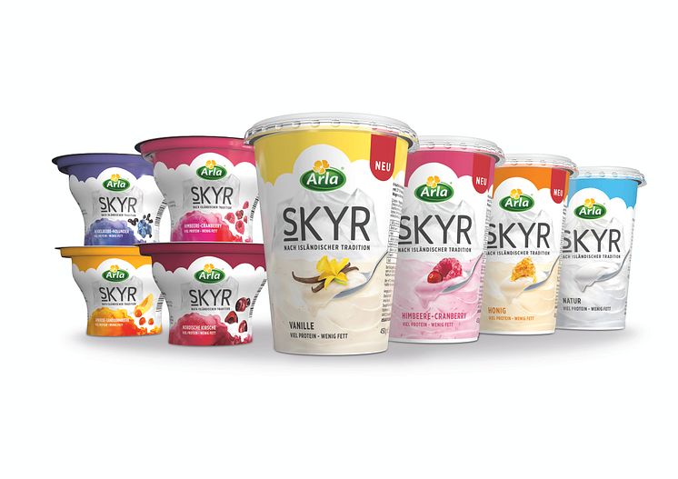 Die Arla® Skyr Range