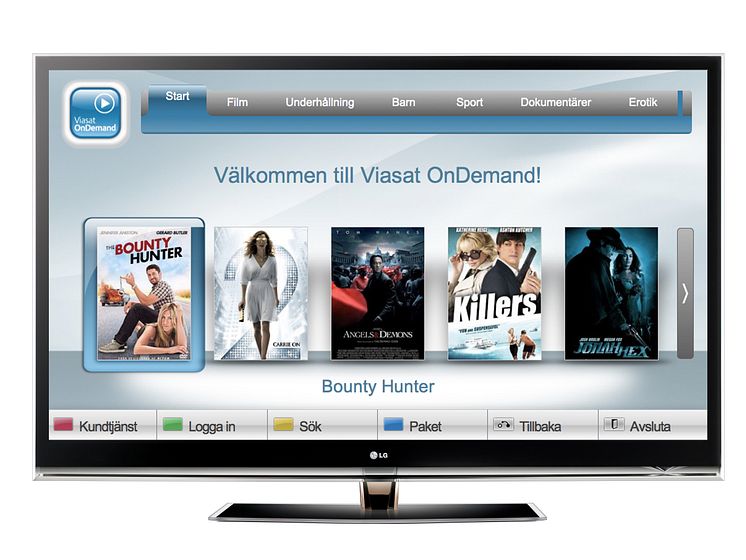 Smart TV 10 ViasatOnDemand SE