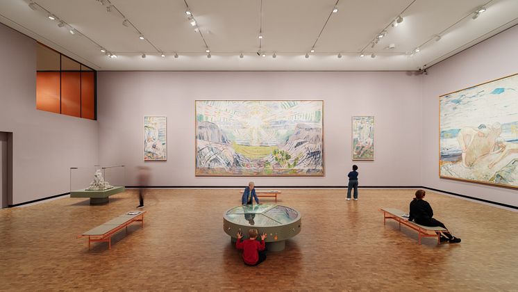 MUNCH Monumental Interior Photo by Einar Aslaksen