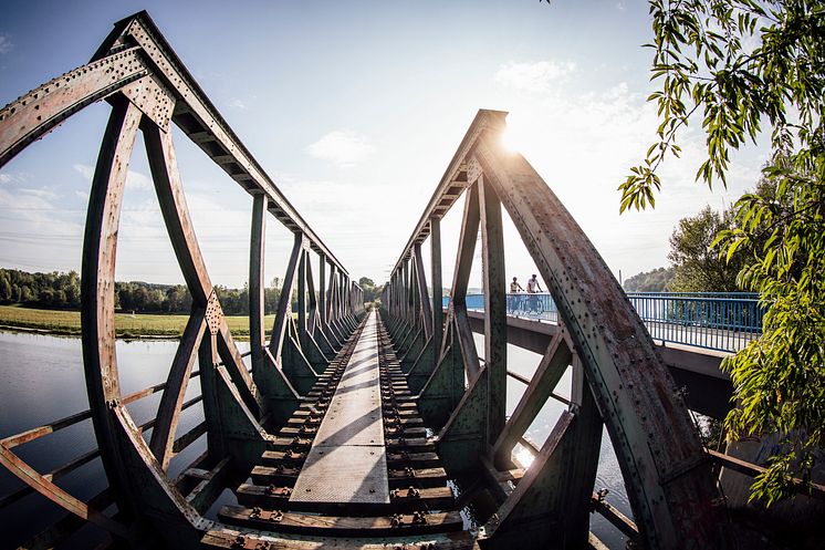 Brücke Eisenbahnmuseum Bochum ©RuhrtalRadweg