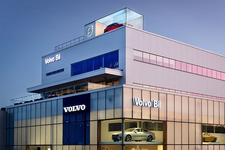 Volvo Bil - serviceanläggning i Torslanda. 