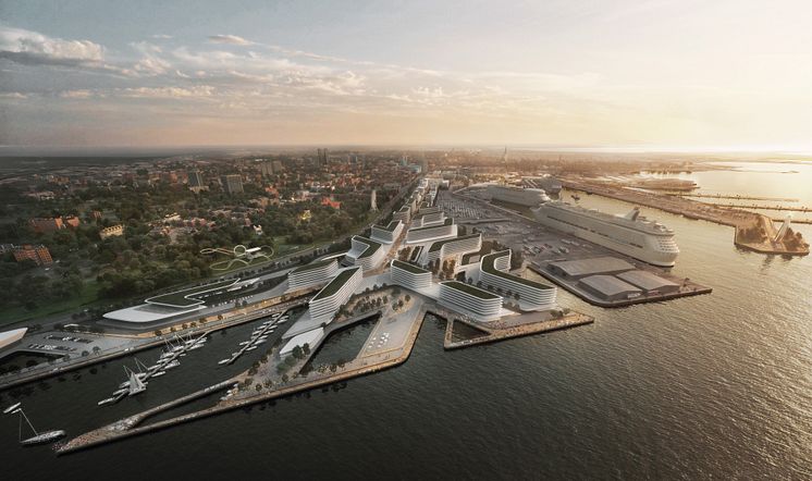 Nya hamnen i Tallinn