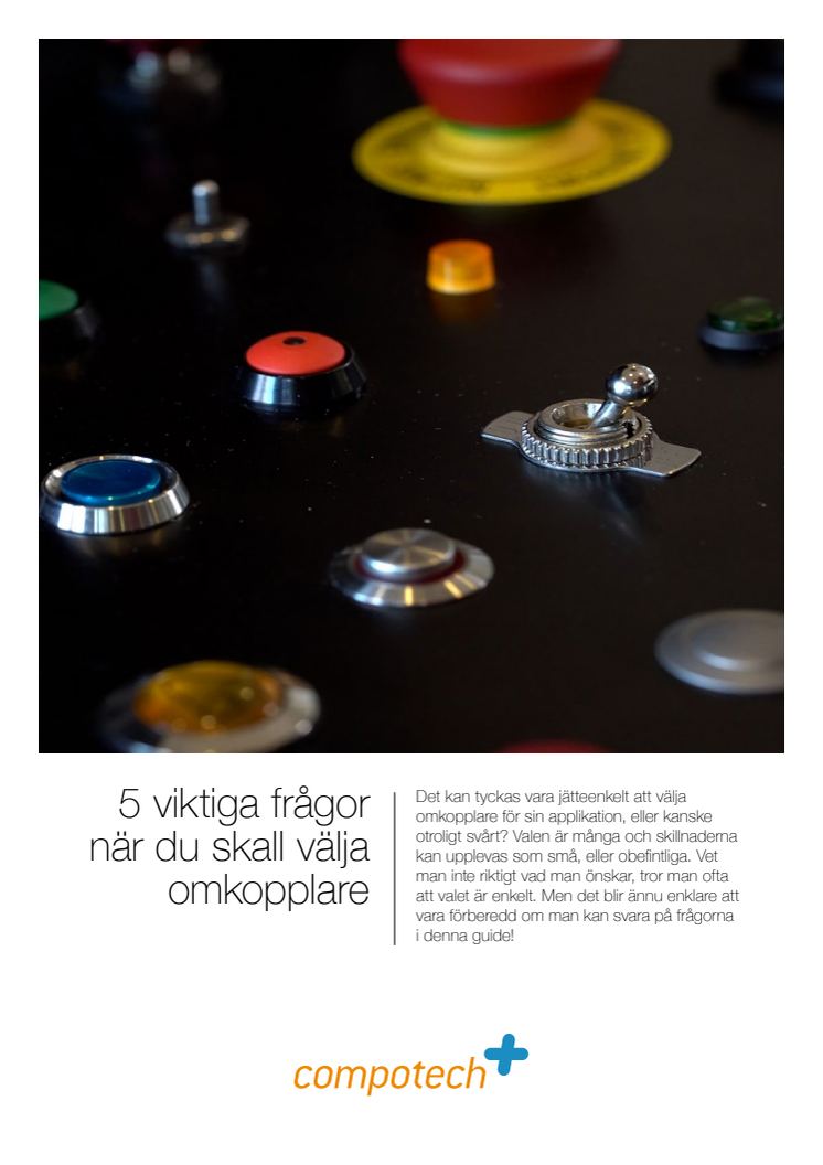 GUIDE: Så väljer du omkopplare