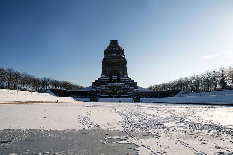 Völkerschlachtdenkmal im Winter - Foto: Elli Flint