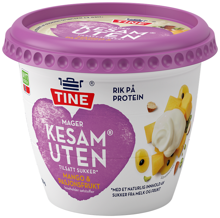 Kesam Uten.Mango&Pasjonsfrukt