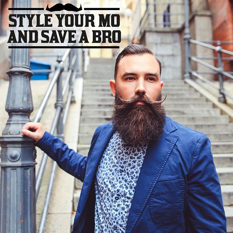 Style your mo and save a bro - Movember kampanj 2016