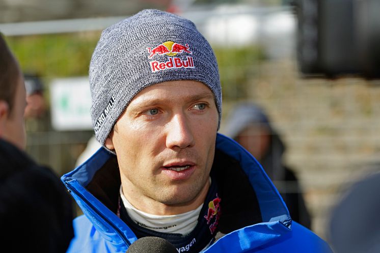 Sébastien Ogier porträtt Rally Monte Carlo