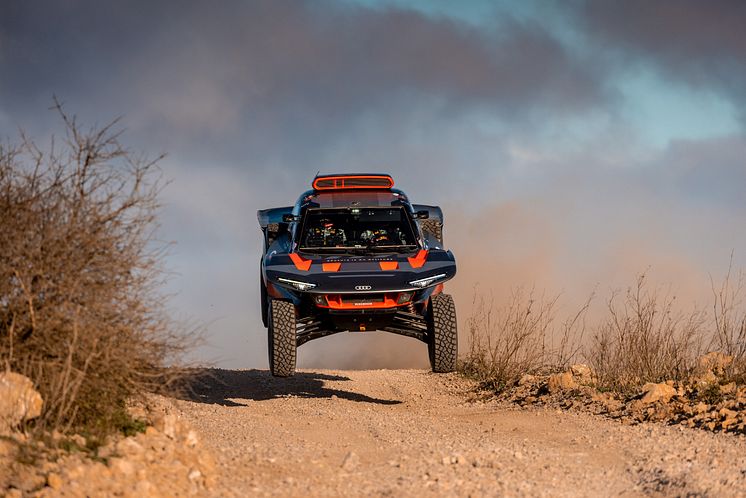 Audi RS Q e-tron - Dakar test Frankrig (nov2023)