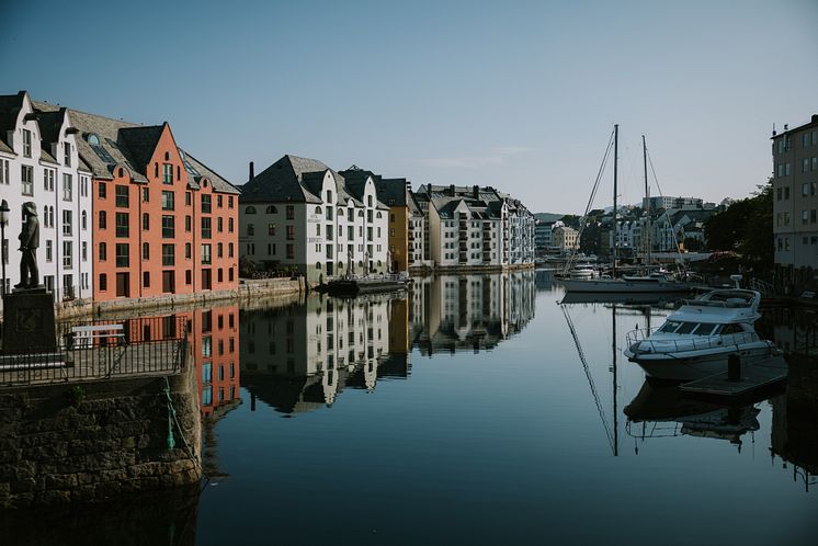 Port city of Alesund