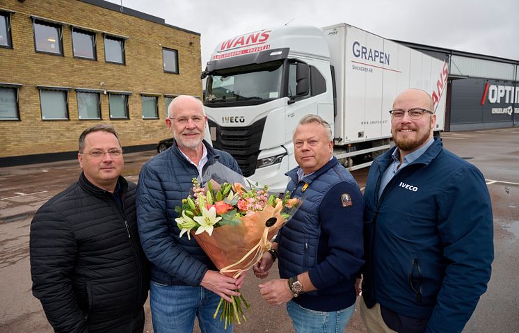 Wans Transport & Logistik har varit IVECO-kund i 30 år