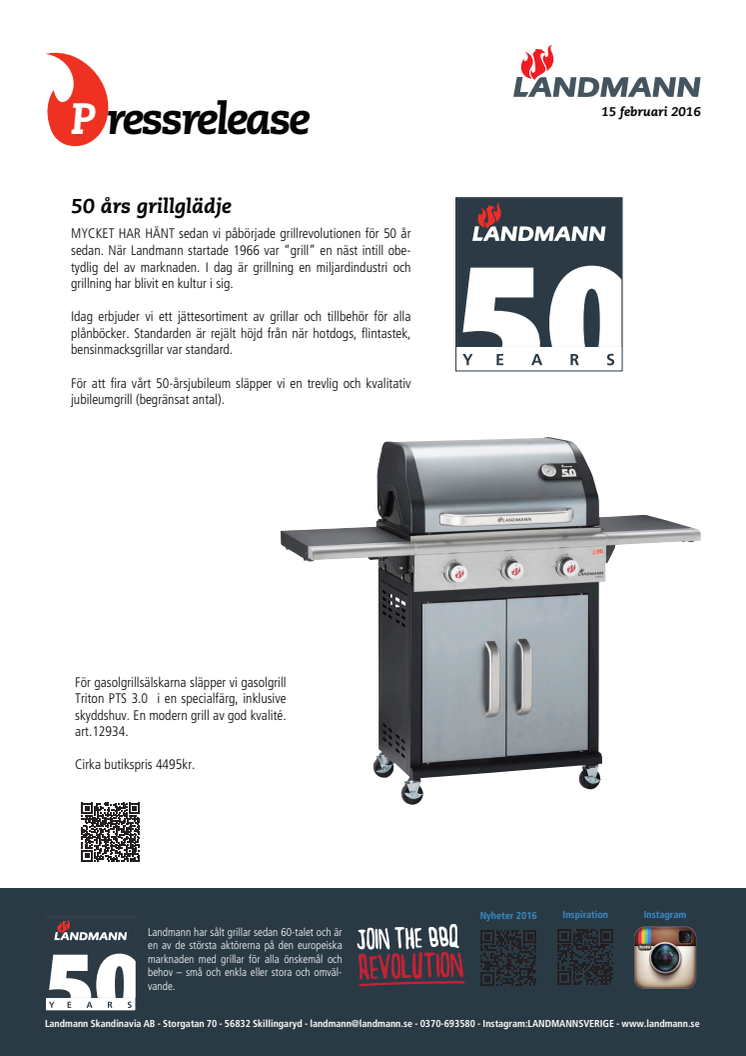 50 år i grillningens tjänst