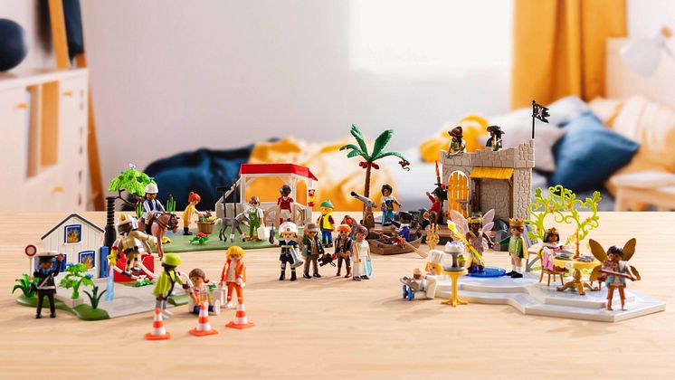 PLAYMOBIL My Figures mit neuem Konzept: Be creative. Be unique. Be colorful.