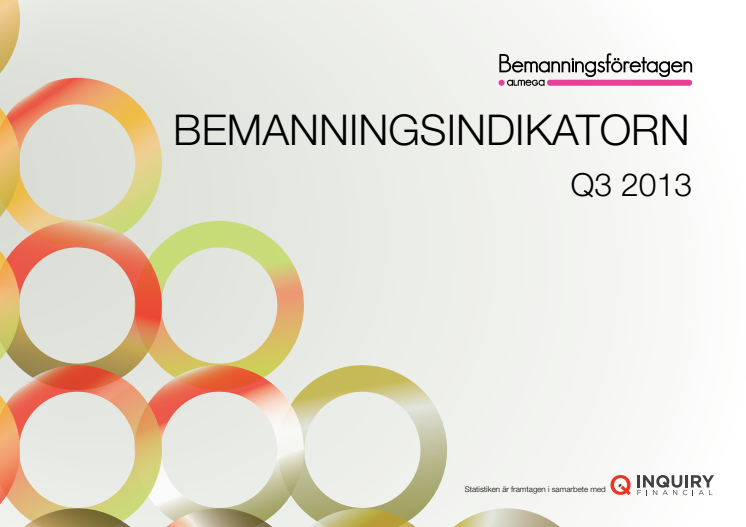 Bemanningsindikatorn Q3 2013