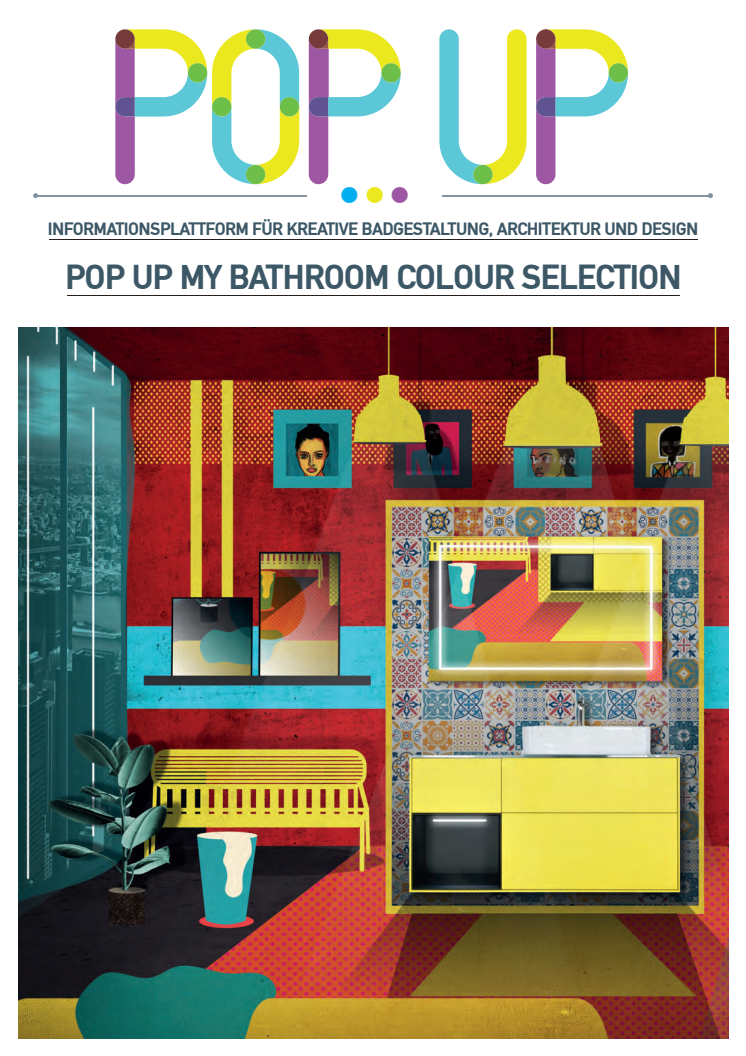 Trendbuch Pop up my Bathroom Colour Selection