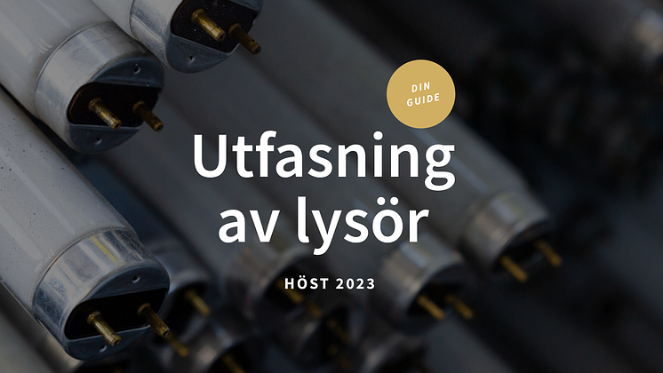 Fagerhult Utfasning Lysrör 1