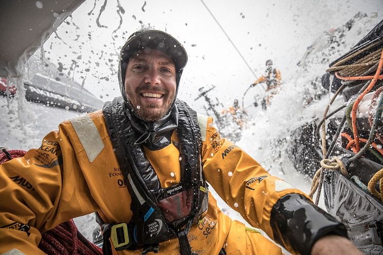 Martin Strömberg deltar som enda svensk i Volvo Ocean Race 2017-2018. 