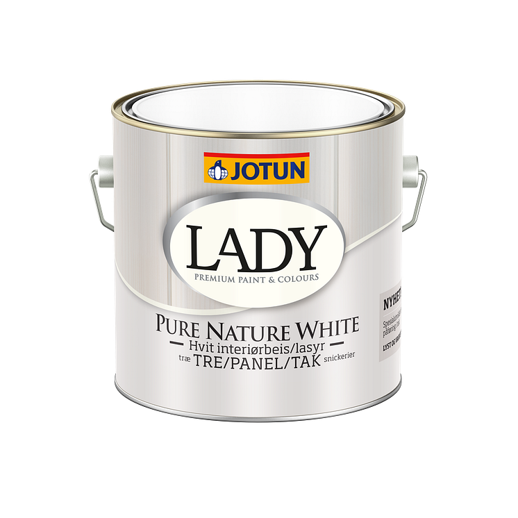 LADY Pure Nature White 2.7 ltr PNG hvit bakgrunn høyoppløslig