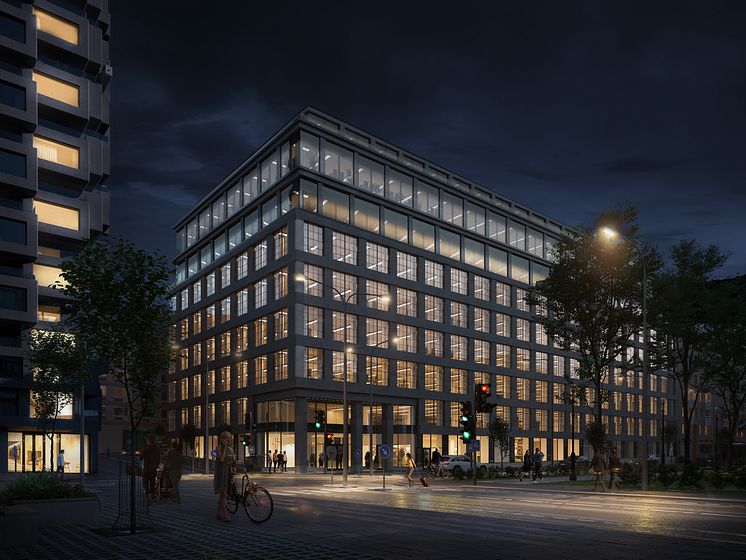 Fasad - Fenix - Sthlm - Rendering