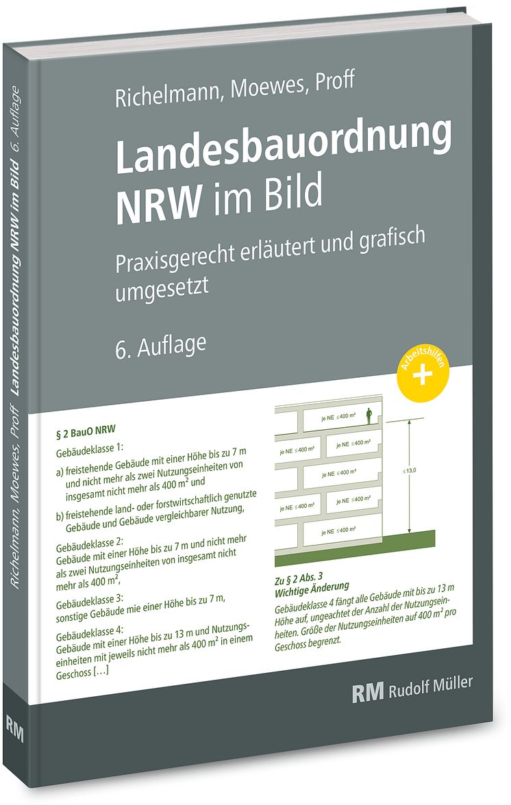 Landesbauordnung NRW in Bild (3D/tif)