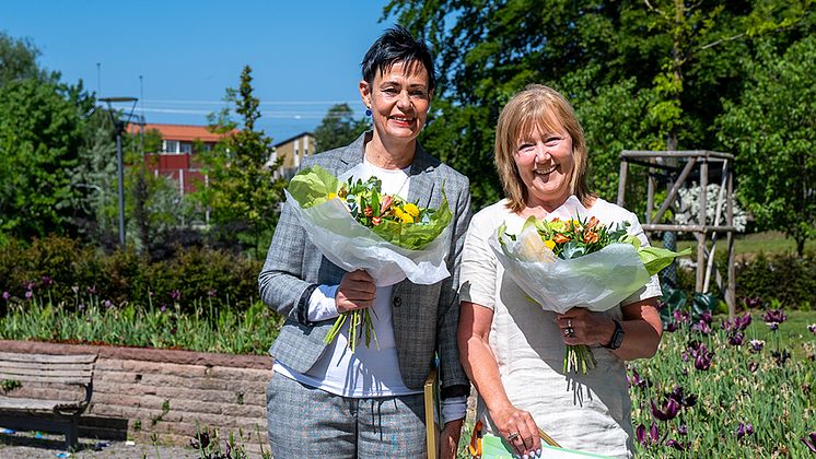 Årets medarbetare 2023 Birgitta Englander och Anni Nilsson pm