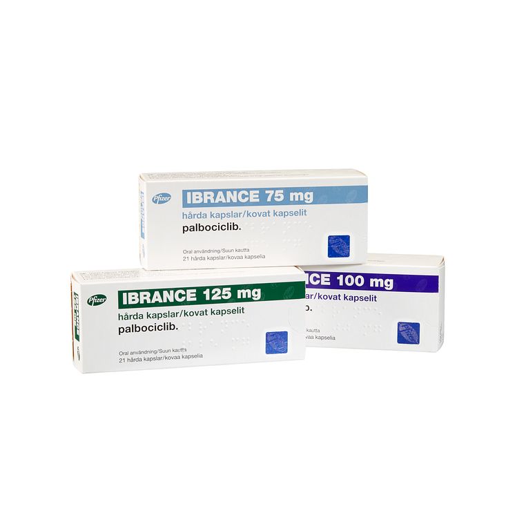 IBRANCE 75 mg, 100 mg och 125 mg