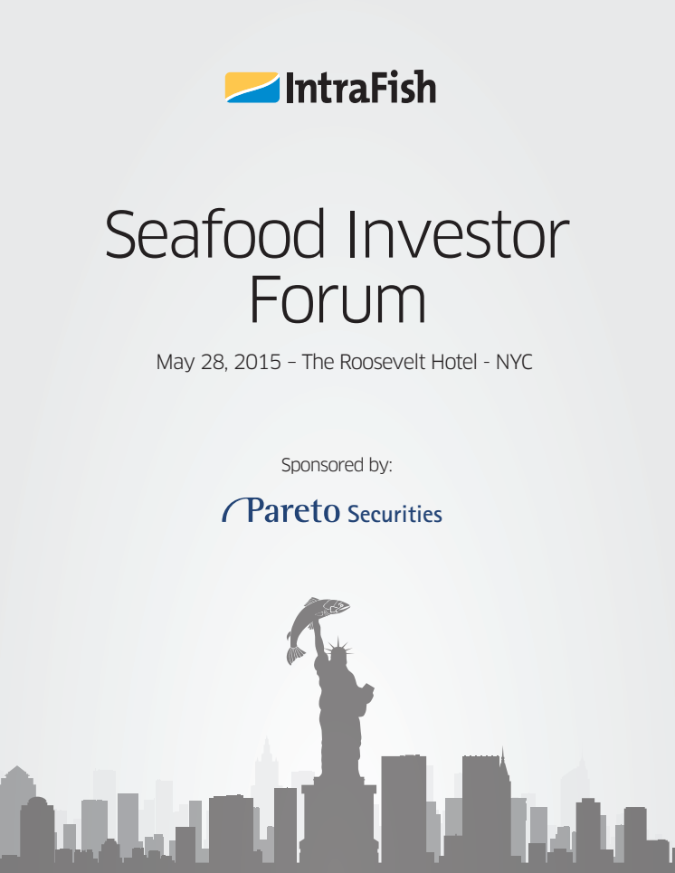 Marine Harvest, Pacific Andes, Bakkafrost among headliners to join IntraFish Seafood Investor Forum
