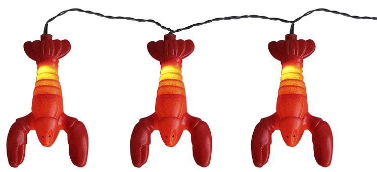 Ljusslinga med kräftor, 3 frilagda kräftor