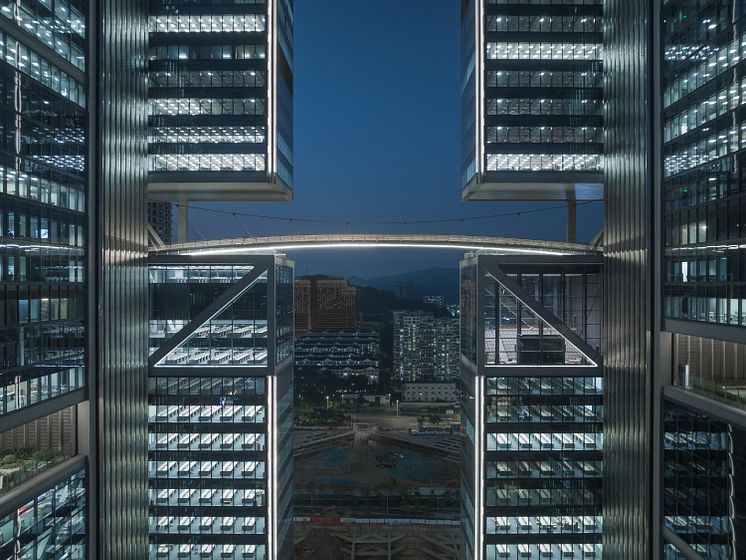 Sky bridge (night)