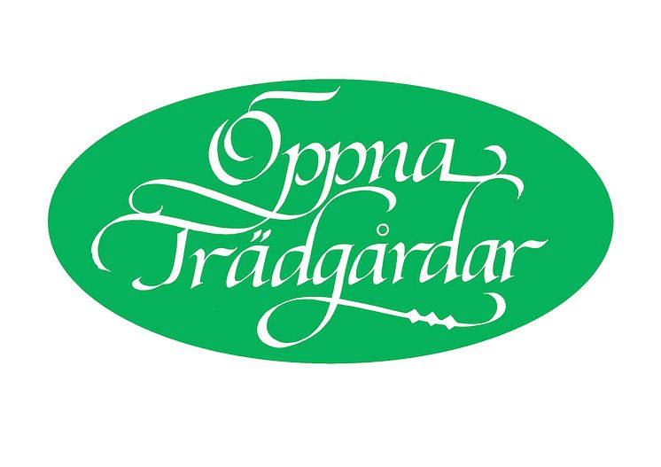 Öppna Trädgårdar logo