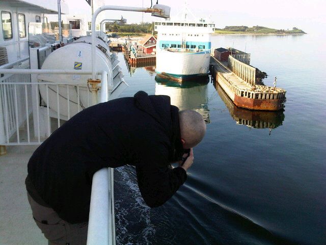 Filming automated mooring units in Denmark 