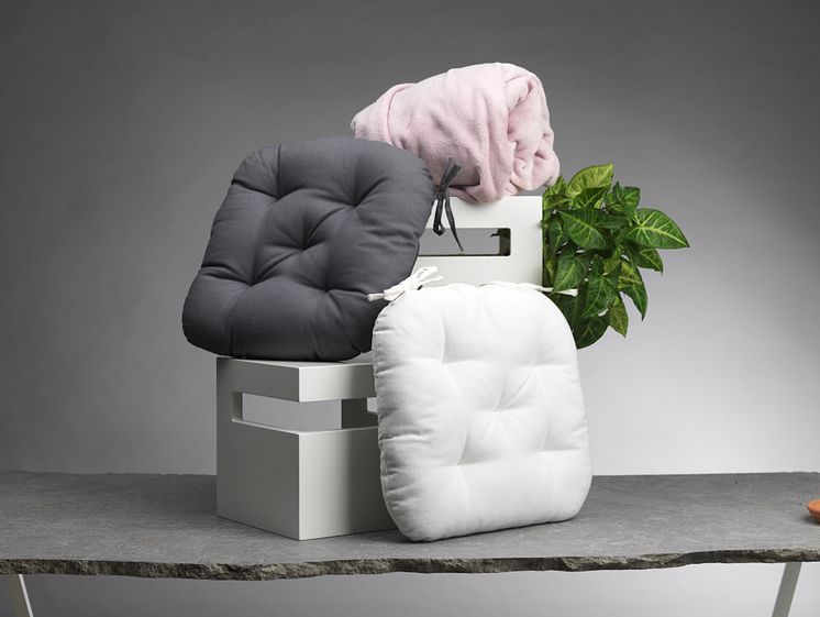 Chair pad Form, Blanket Irma coral fleece_2