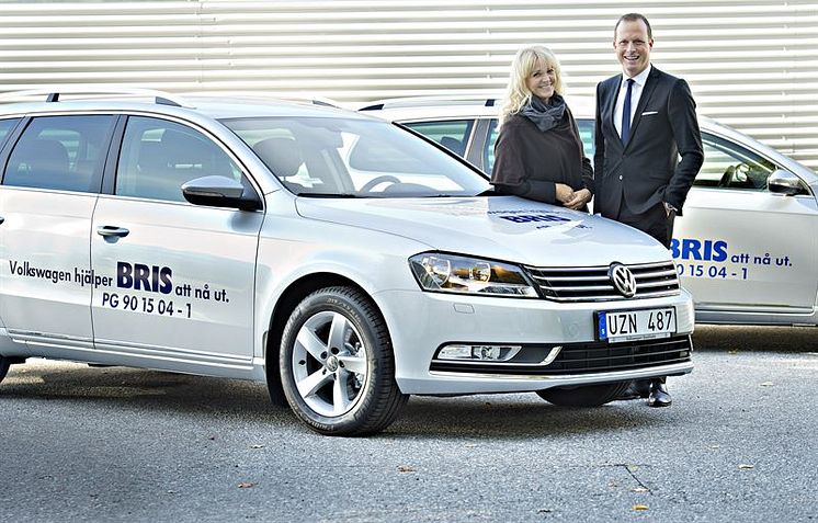 Volkswagen stöttar Bris i deras viktiga arbete