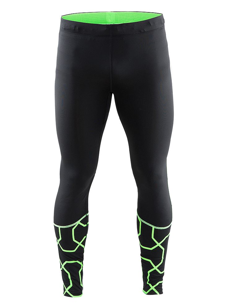 Devotion tights (men) i färgen black/gecko