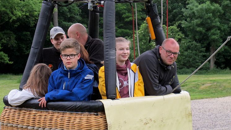 Ballonfahrt für Bärenherz-Familien: Kokopelli Ballooning macht es möglich