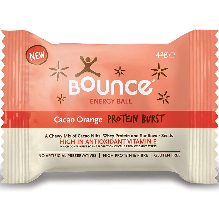 Bounce balls kakao appelsin 42 g